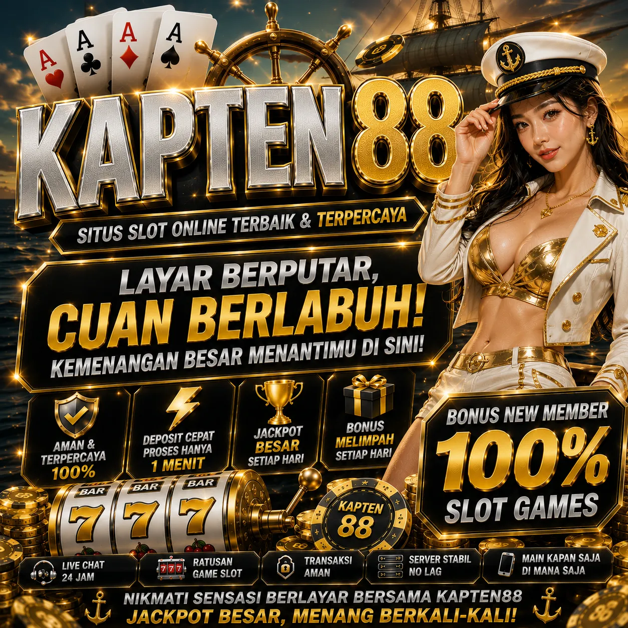 KAPTEN88Banner